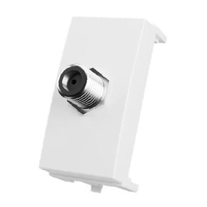 SLEEK MOD. TOMADA TV OHMS BRANCA - 16044 MARGIRIUS