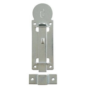 TARJETA FECHO CHATO LEVE  C/12 PC ZINCADO FCA
