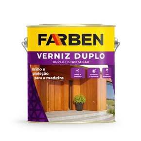 VERNIZ FARBEN 3,6LT DUPLO FILTRO SOLAR BRILHANTE P