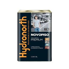 TINTA NOVO PISO PREM 18 LT FOSCO  HYDRONORTH