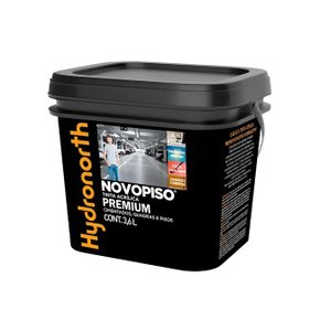 TINTA NOVO PISO PREM 3,6 LT FOSCO  HYDRONORTH