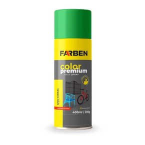 TINTA SPRAY FARBEN 400ML X 280G USO GERAL VERDE CLARO