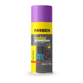 TINTA SPRAY FARBEN 400ML X 280G USO GERAL VIOLETA