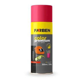 TINTA SPRAY FARBEN 400ML X 280G LUMINOSO. VERMELHO