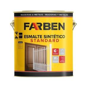 ESMALTE FARBEN 3,6 LT SINT. BRILH.
